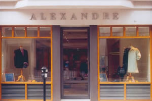 Alexandre London shop front