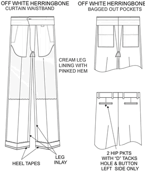 Standard Trouser Specification